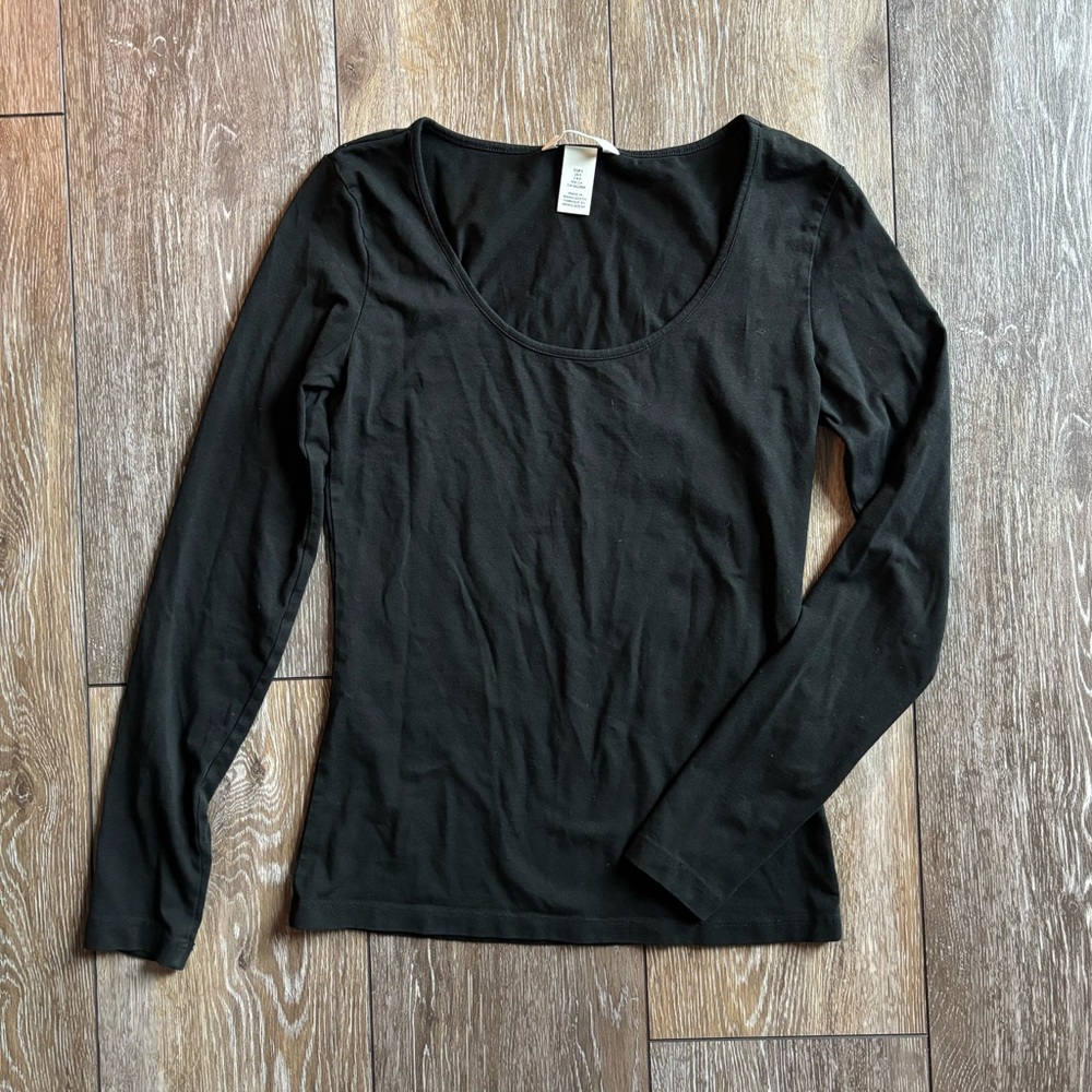 H&M basic long sleeve shirt
